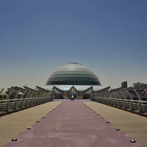 The Planetarium aka Gonbad Mina (glass dome). The 3D sky 