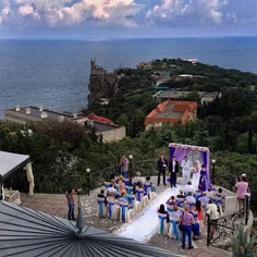 Wedding near Jalta. Crimea.