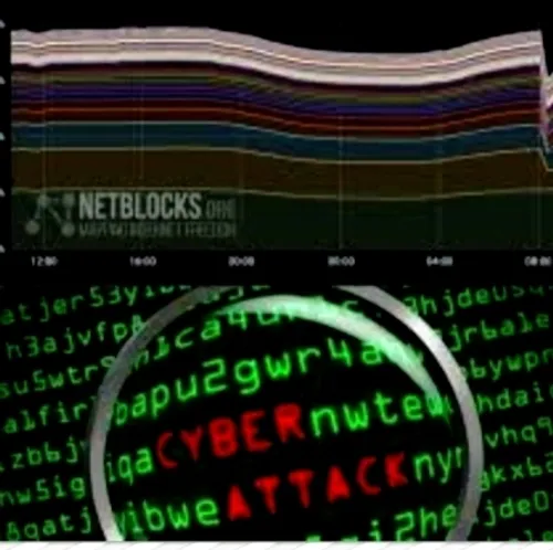 علت اختلال شبکه های داخلی در شب گذشته، حمله سایبری خارجی 