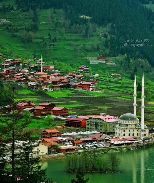 شهر زیبای ترابزون(Trabzon)👆 یکی از جاذبه های کشور ترکیه م