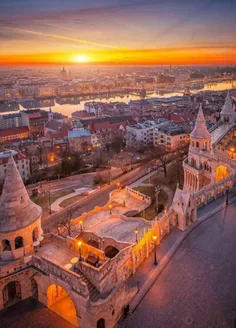 #چشم_انداز هايي زيبا از بوداپست مجارستان 🤩👍🏾