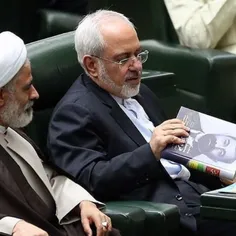 #محمد_جواد_ظریف  وزیر امور خارجه؛  در حالی امروز برای ارا