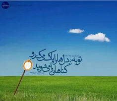 ‌ نقل می‌کنند بیدار دلی بعد از گناهی توبه کرده بود‌، و پی