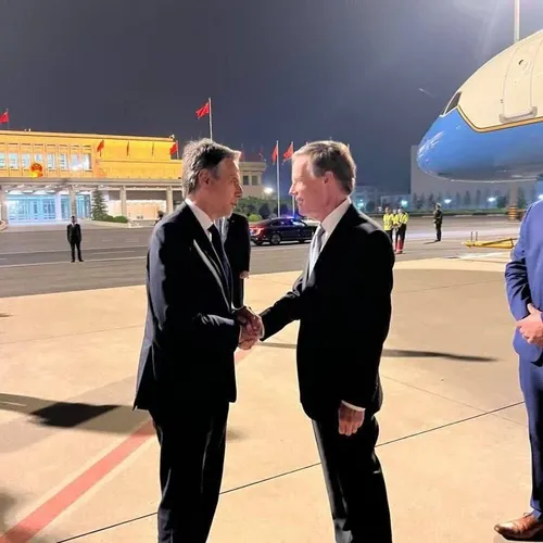 بدرقه سرد و خشک چینی ها از وزیر امورخارجه آمریکا که هیچ گ