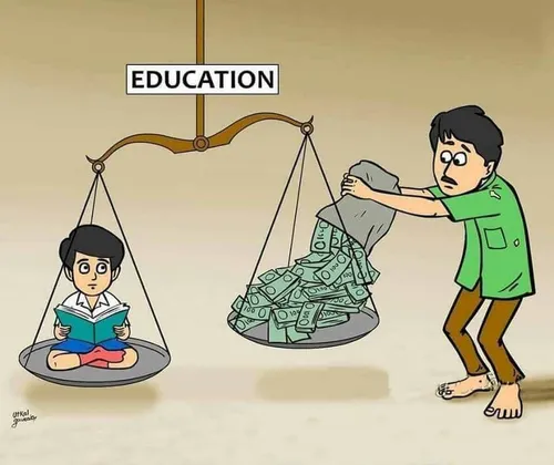 آموزش پرورش تربیت education عدالت ثروت توزیع عادلانه علم 