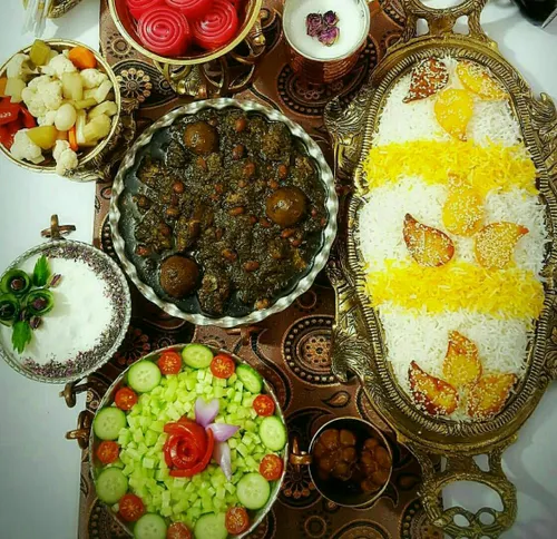 بریم ناهار 😋 😍 قورمه سبزی