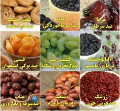 9 بیماری که میشود با 9 میوه خشک آن را درمان و یا از ابتلا