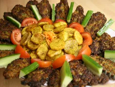 کباب خانگی غذای عربی