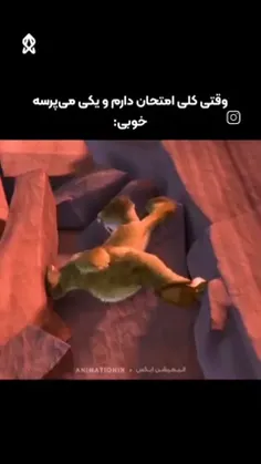 وقتی امتحان داری