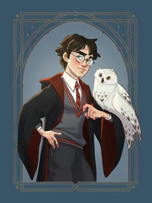 hp fan art harry potter