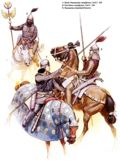 ارتش ساسانیان در شماره یک و سه