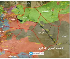 🗺  نقشه آخرین تحولات #سوریه
