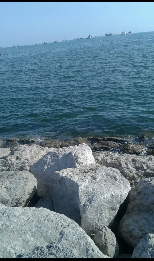 دریای خلیج فارس...امروزصبح