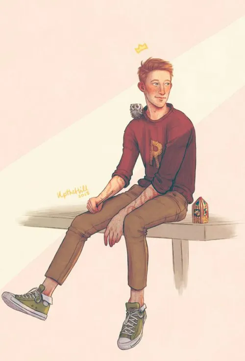 Ron Weasley hp art ~Artist : UptheHill (on tumblr)