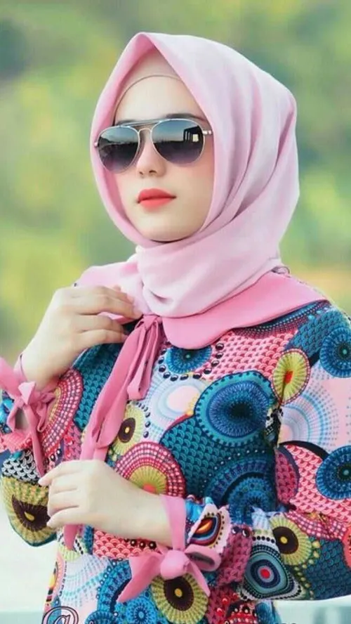 قشنگترین حجاب اسلامی 😍👌🏻 تصاویر جذاب دنی زلزله👌🏻😍