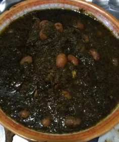 ناهارامروزقورمه سبزی😋😋