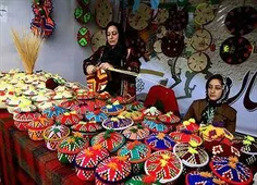 کپو بافی(تکله)یکی از صنایع دستی لرستان بزرگ