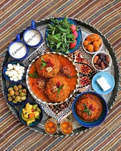 یکی از خوشمزه ترین غذاهای ایرانی 😋  😍  