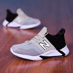 👟کفش مردانه NewBalance مدل WinSon (طوسی،مشکی) - خاص باش م