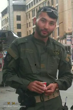"محمد حسینی" ملقب به "سلمان" مسئول اطلاعات تیپ حضرت فاطمه