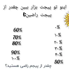 چقدر راضی هستین