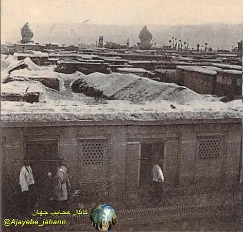 عکسی قدیمی از شیراز در زمان قاجار