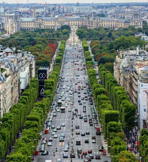 شانزلیزه ( Champs Elysées ) خیابانی اعیان نشین و از معابر