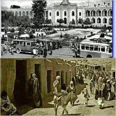 هر دو عکس مربوط به سال ۱۹۳۸ یعنی ۷۸ سال قبل می باشد.