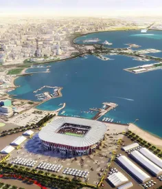 یکی از ورزشگاه های قطر برای جام جهانی ۲۰۲۲