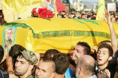 تشییع باشکوه شهید جوان حزب الله در شهر «نبطیه» لبنان ؛