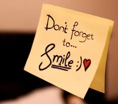 لبخند یادت نشه