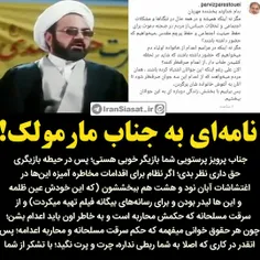 نامه‌ای به جناب مارمولک