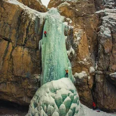 آبشار یخی خور 