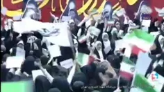 🚨هم اکنون اجتماع ده ها هزار نفری دختران انقلاب در ورزشگاه