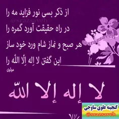 از ذکر بسی نور فزاید مه را