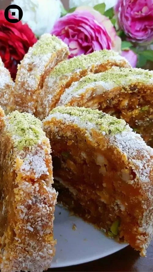 #شیرینی_موزائیکی_هویج👌سلاام دوستای خوبم امیدوارم که حال و اح...
