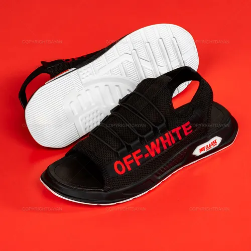 صندل Off-White مدل 14123 - خاص باش مارکت