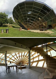 خانه خورشیدی/این خانه نزدیک به شهر استراسبورگ فرانسه احدا