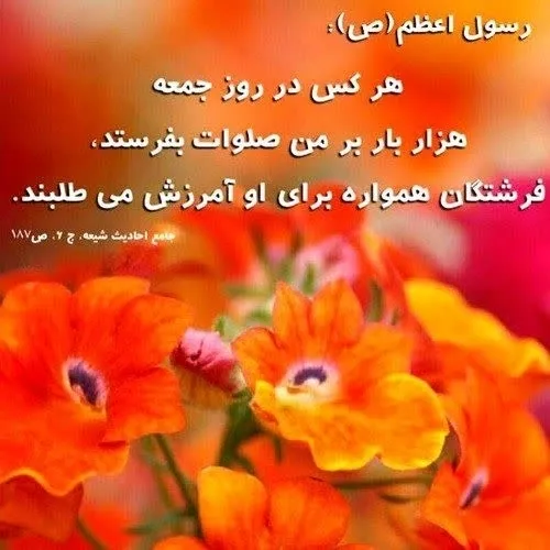 🌸رسول خدا صلی الله علیه وآله: