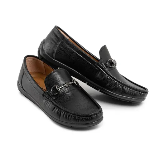 کفش کالج مردانه Louis Vuitton چرم مصنوعی مشکی مدل 43862