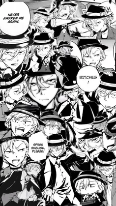 Chuya Nakahara's home screen wallpaper