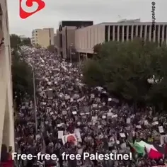 ⭕️ تگزاس، در آمریکا و تجمع خیره‌کننده ضد اسرائیلی 