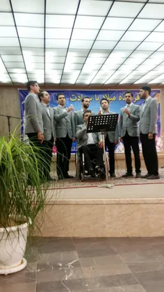 🕊  🌹  اجرای امروز گروه تواشیح سیرت النبی مشهد در شرکت دار