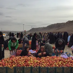 A fruit market in #Qom, #Iran. Photo by Ahmad Abdi @ahmad