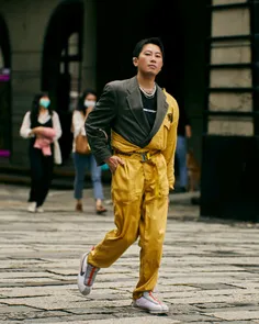 لباس های #عجیب و غریب مردان در هفته #مد تایوان ۲۰۲۱ 🤢
