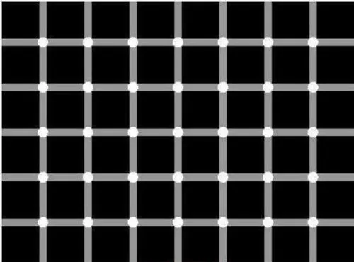 اگه تونستید نقطه های سفید رو بشمارید! توی نظرات بنویسید