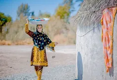 لباس زیبای دختران بلوچستان