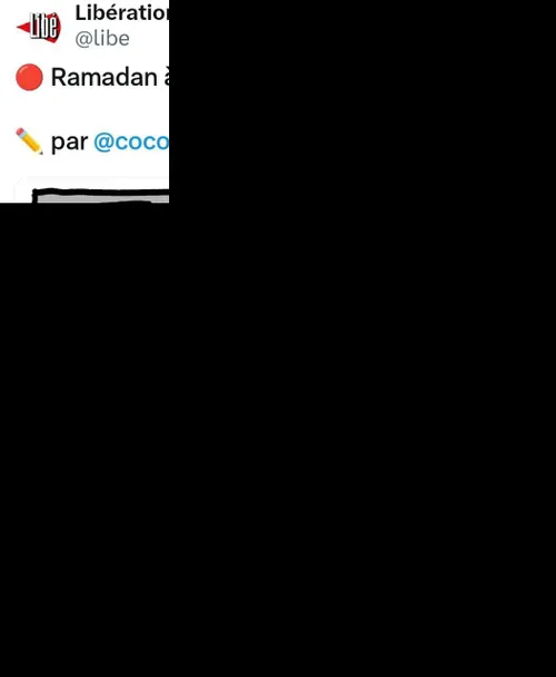 🔻توهین مجله فرانسوی به غزه و ماه مبارک رمضان!