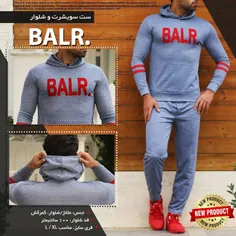 💯  ست سویشرت و شلوار مدل BALR