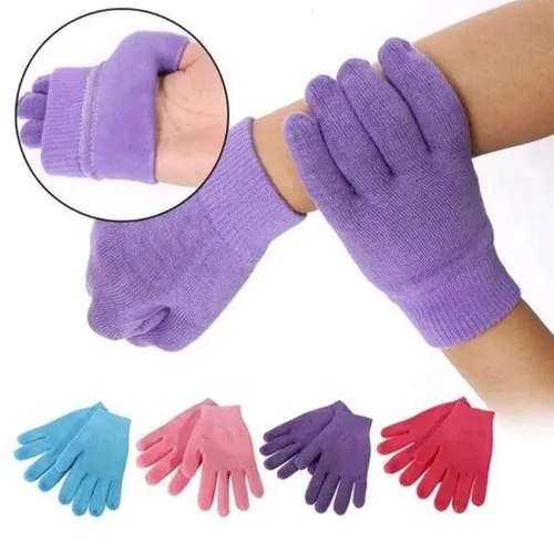 دستکش سیلیکونی مرطوب کننده دست اورجینال دارای رنگ بندی